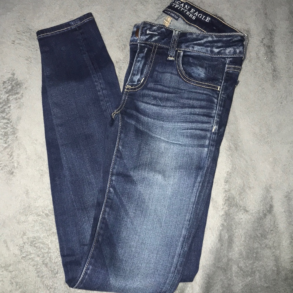 American eagle super stretch skinny jeans